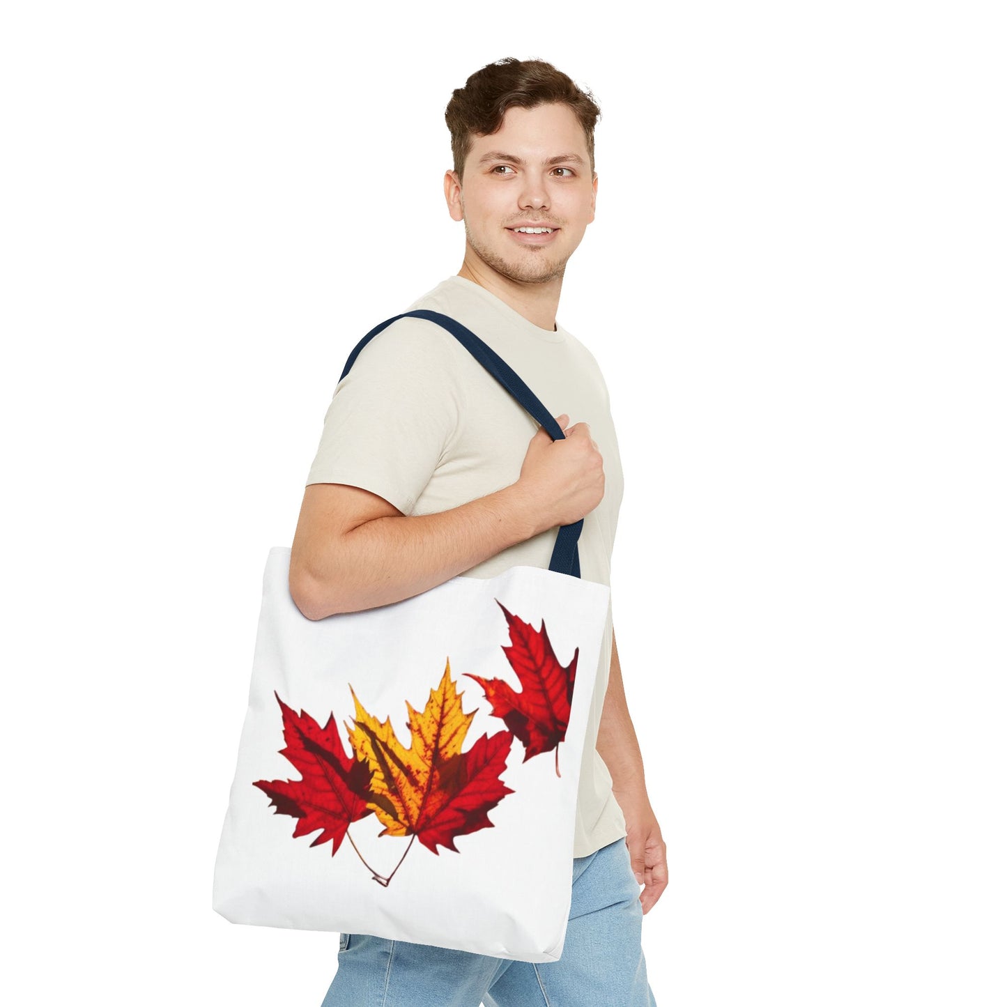 Autumn Leaves Shopping Bag - Stylish Fall Accessory for Everyday Use