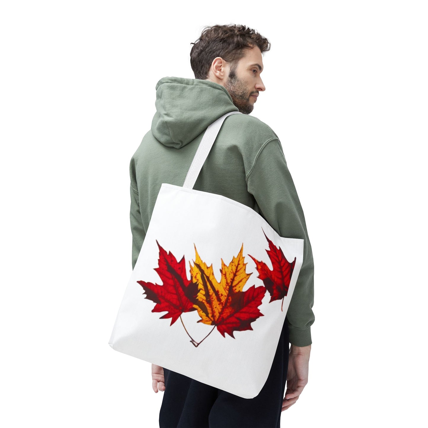 Autumn Leaves Shopping Bag - Stylish Fall Accessory for Everyday Use