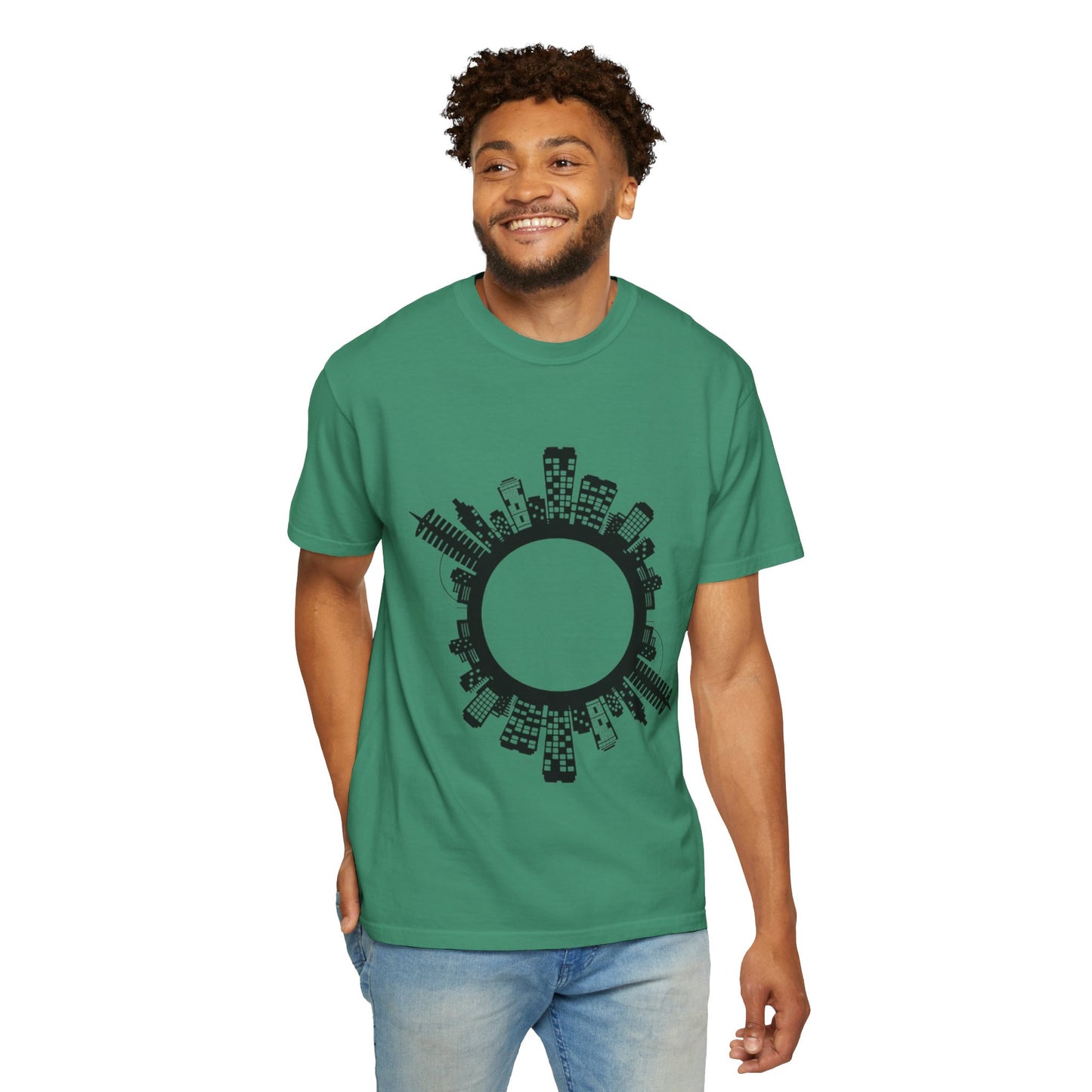 City Skyline Graphic Unisex T-Shirt – Casual Urban Wear