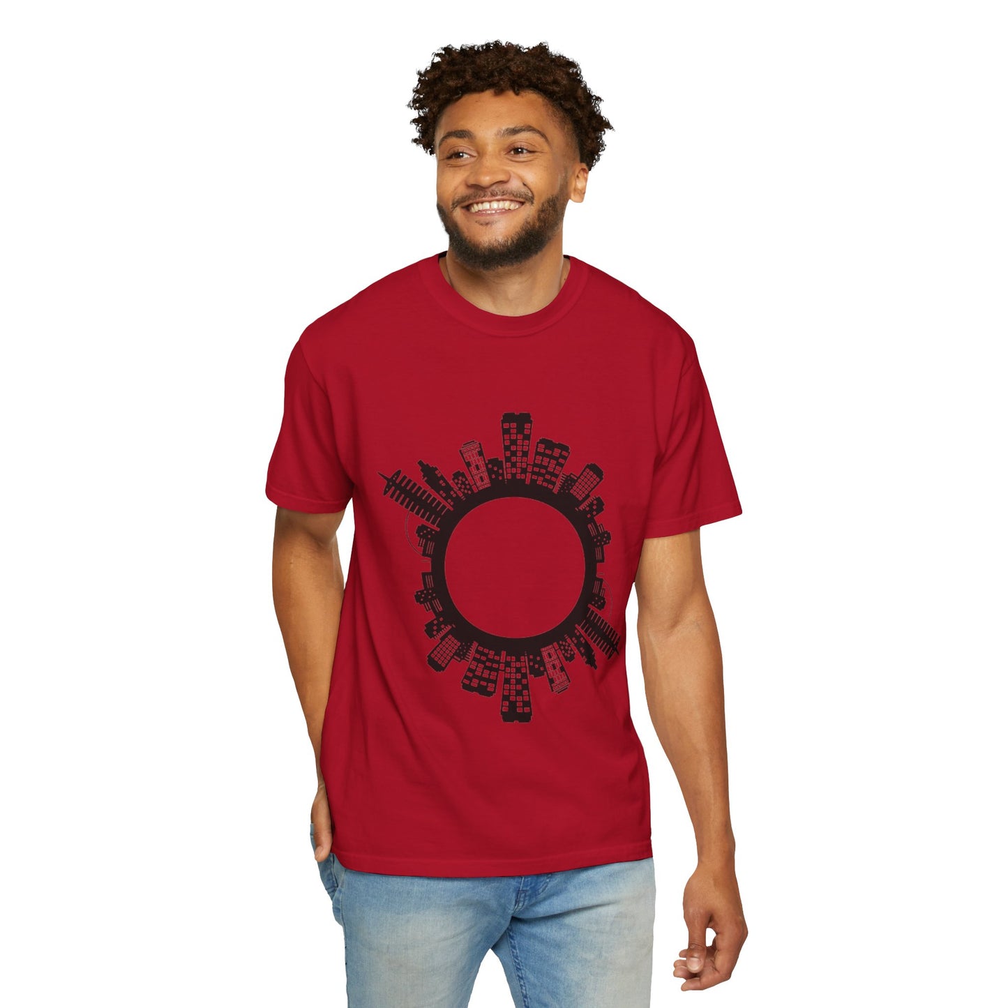 City Skyline Graphic Unisex T-Shirt – Casual Urban Wear