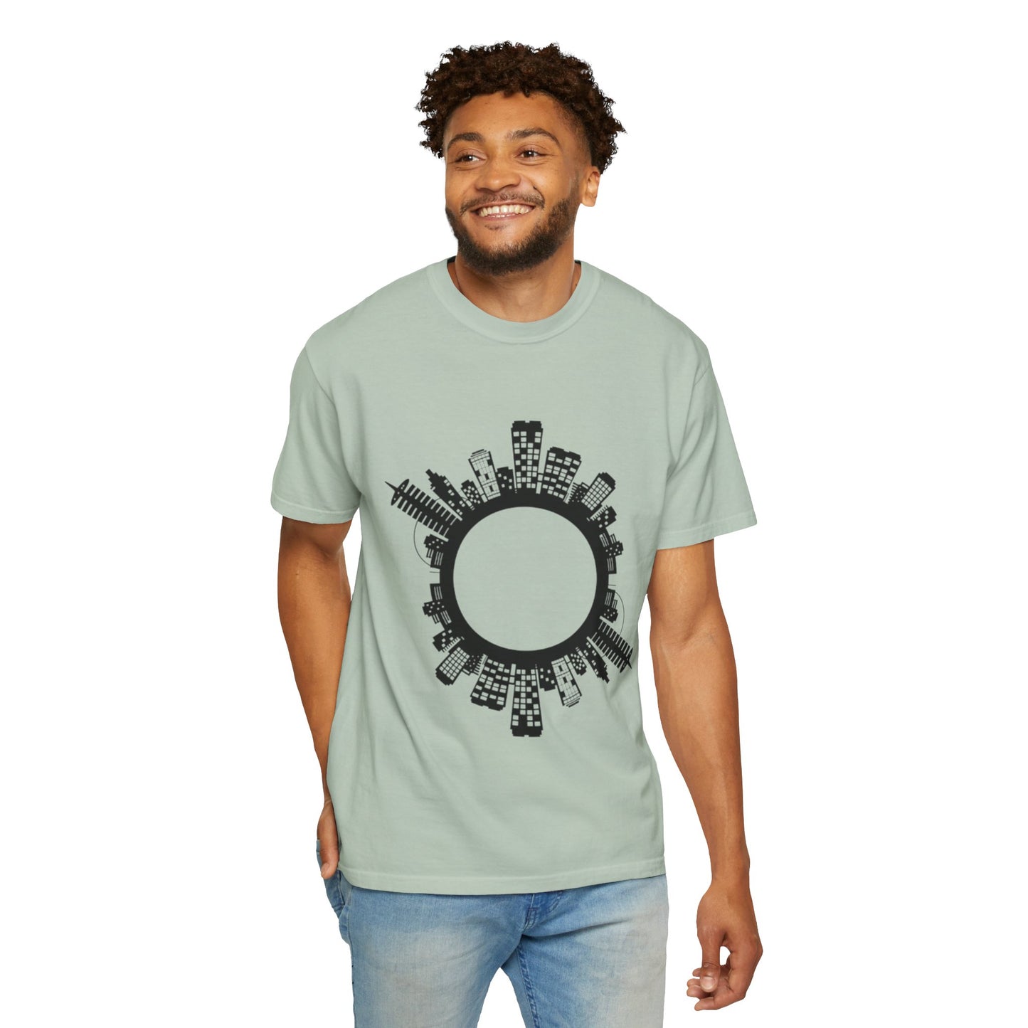 City Skyline Graphic Unisex T-Shirt – Casual Urban Wear