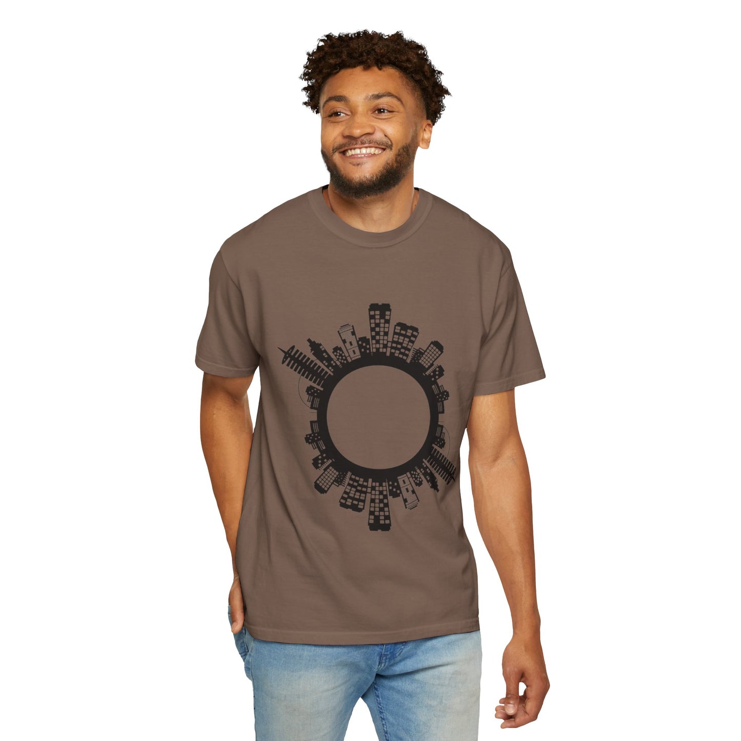 City Skyline Graphic Unisex T-Shirt – Casual Urban Wear
