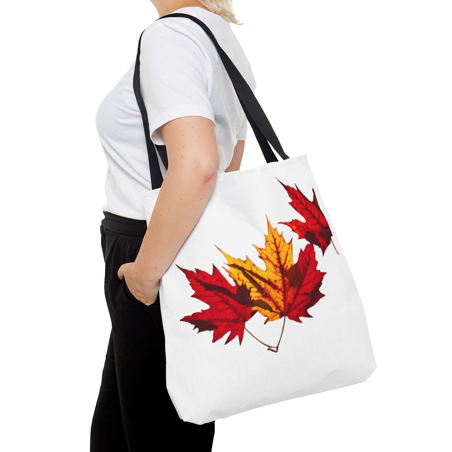 Autumn Leaves Shopping Bag - Stylish Fall Accessory for Everyday Use
