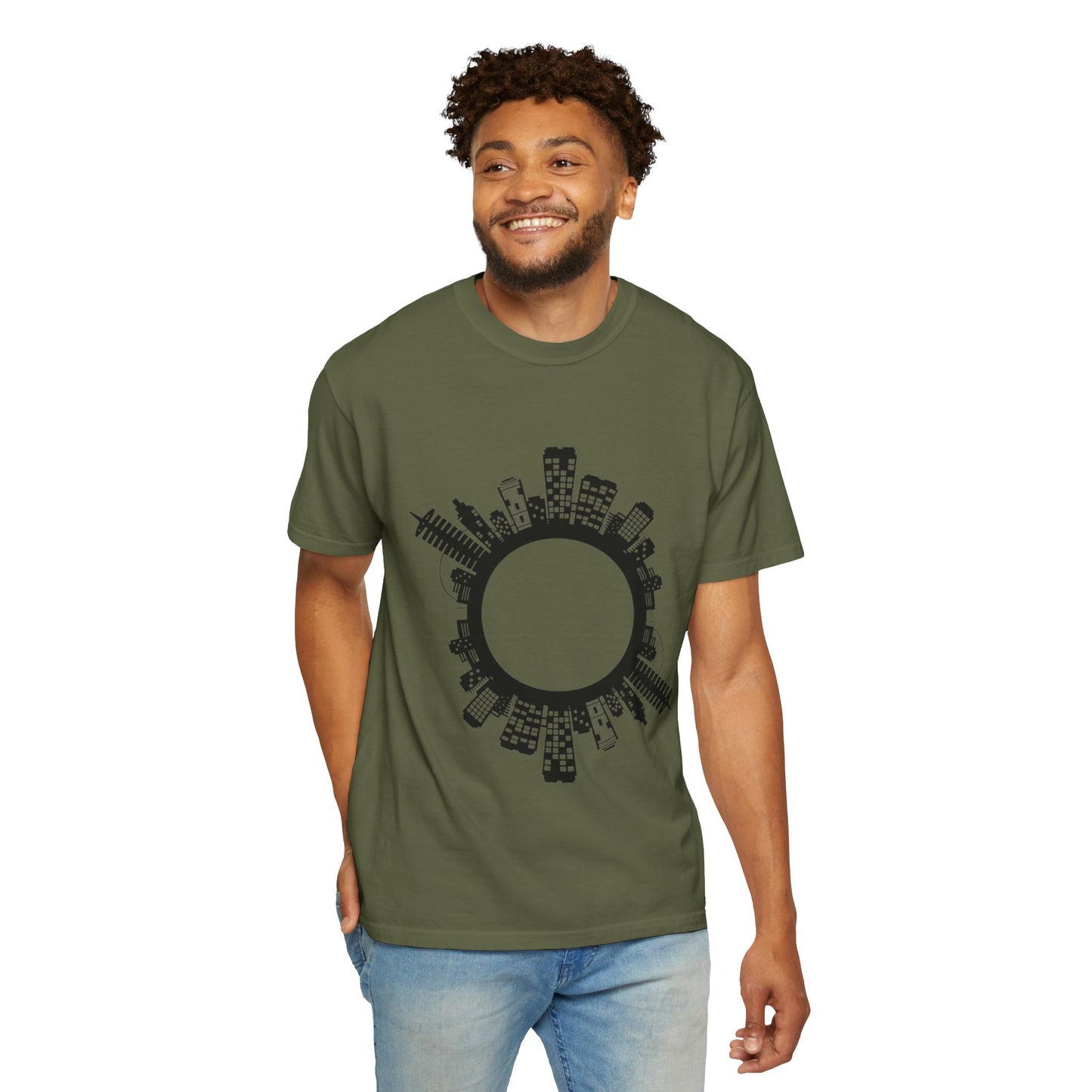 City Skyline Graphic Unisex T-Shirt – Casual Urban Wear