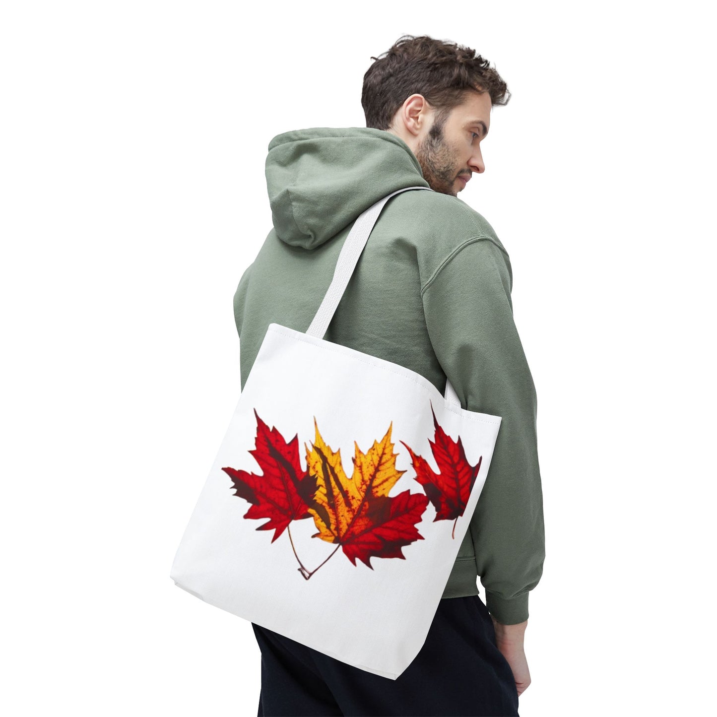 Autumn Leaves Shopping Bag - Stylish Fall Accessory for Everyday Use