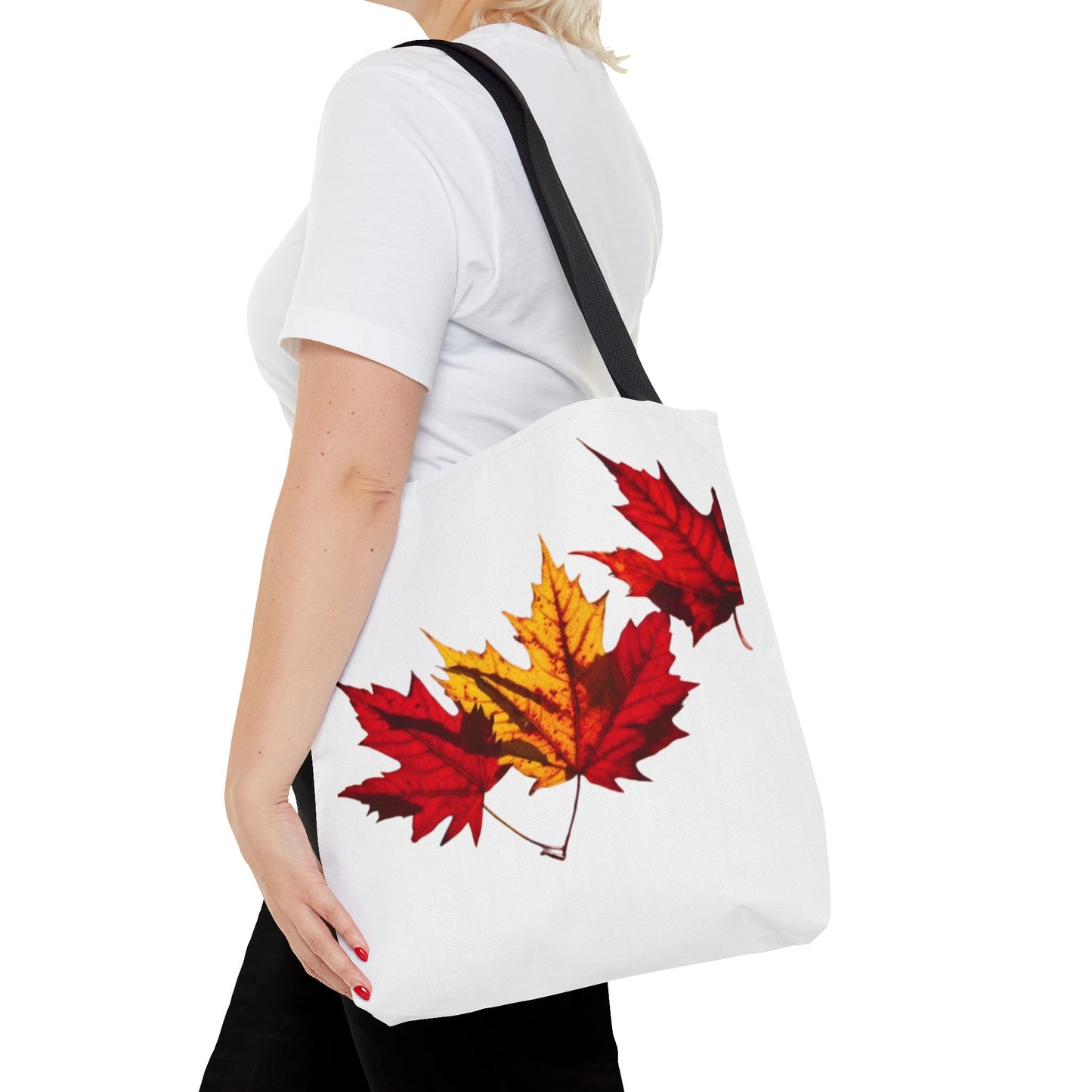 Autumn Leaves Shopping Bag - Stylish Fall Accessory for Everyday Use