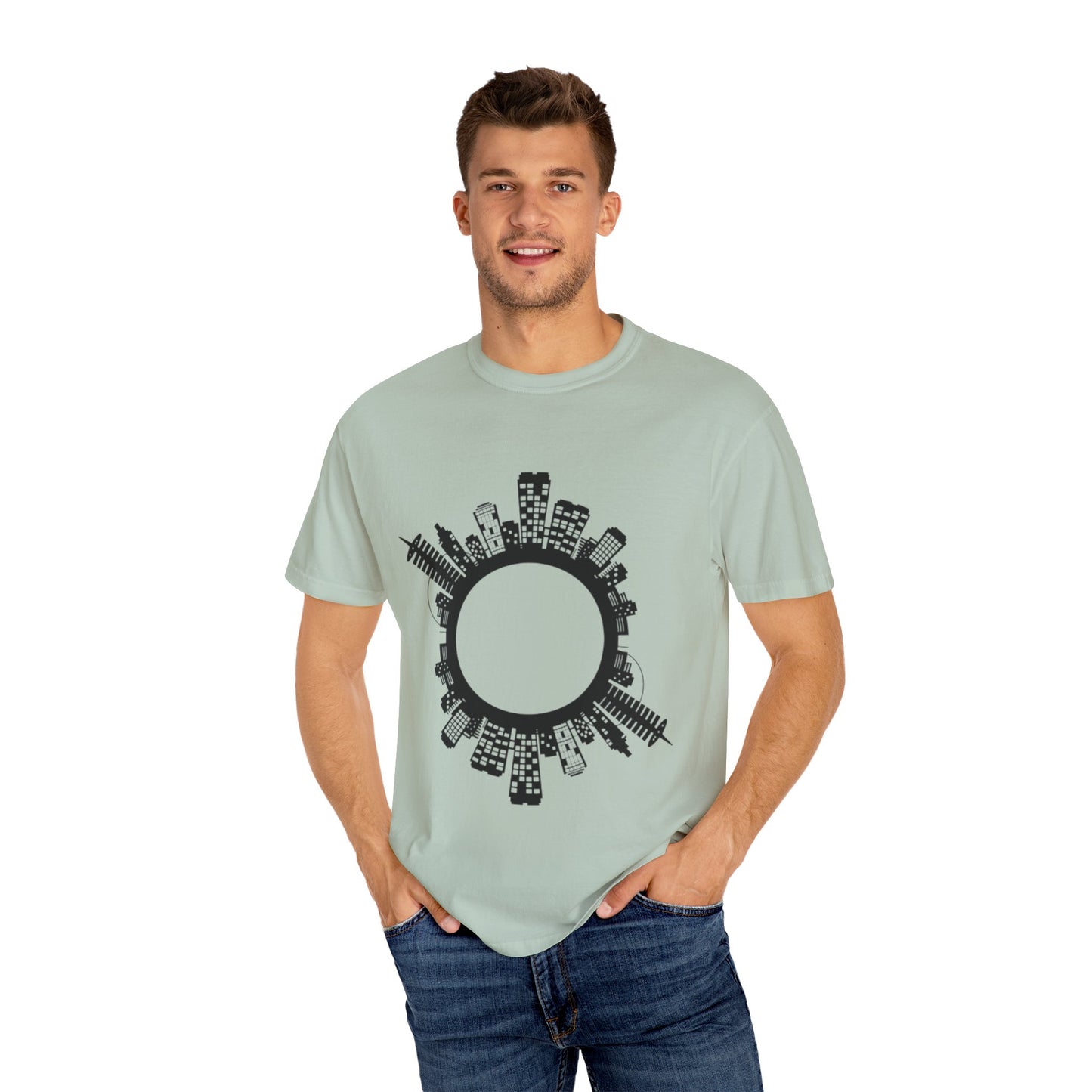 City Skyline Graphic Unisex T-Shirt – Casual Urban Wear