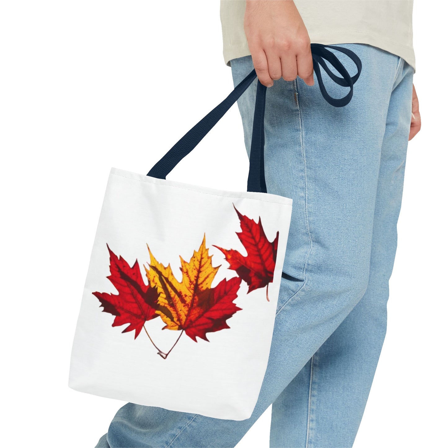 Autumn Leaves Shopping Bag - Stylish Fall Accessory for Everyday Use