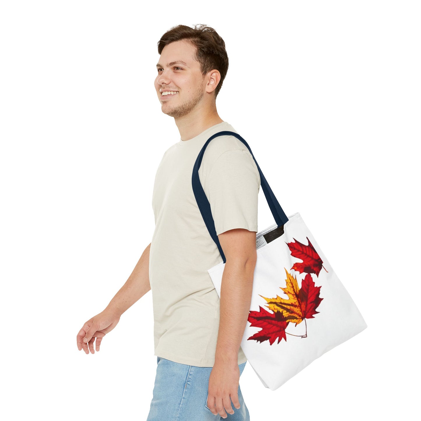 Autumn Leaves Shopping Bag - Stylish Fall Accessory for Everyday Use