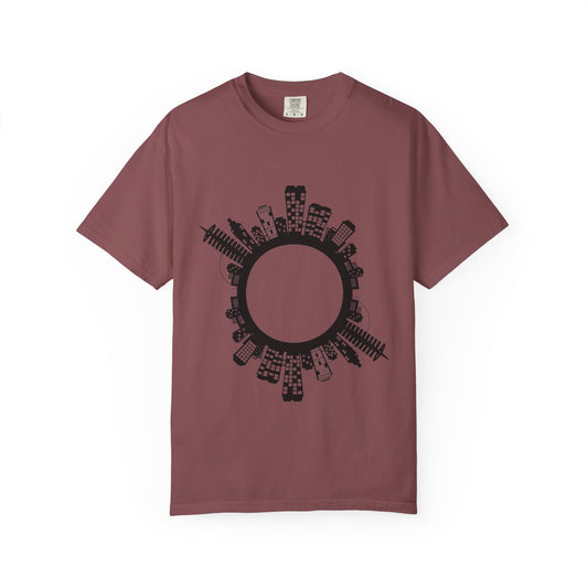 City Skyline Graphic Unisex T-Shirt – Casual Urban Wear